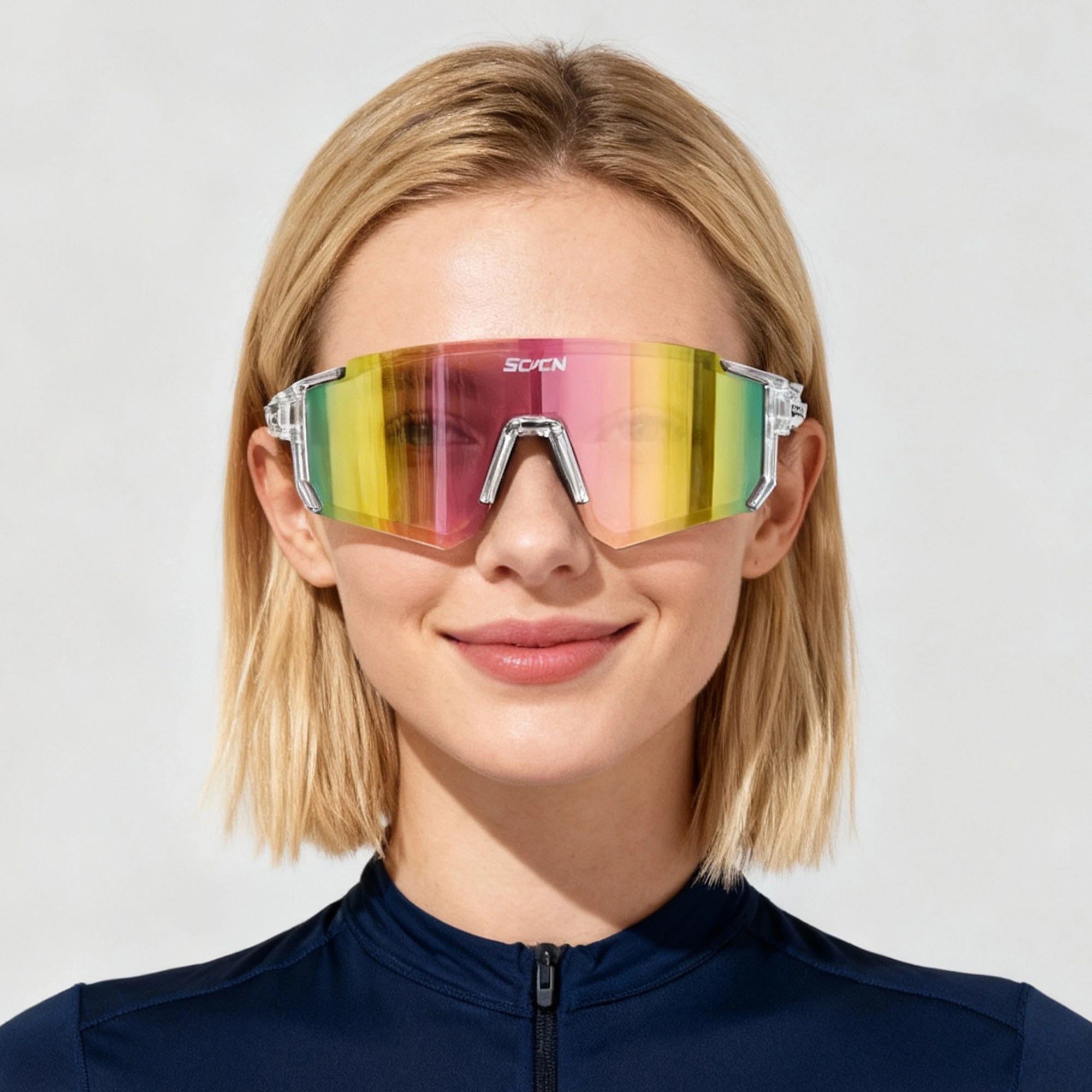 Fashion Sunglasses for Men Sport Cycling Glasses Bike Bicycle Hiking Camping Golf UV400 Protection Glasses Women Baseball